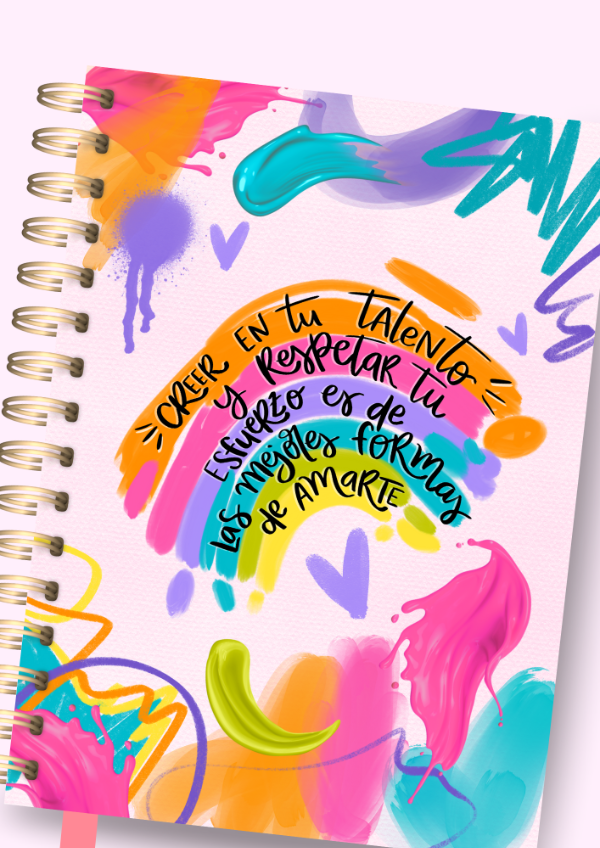 Producto - CUADERNO DOCENTE A4 RAINBOW