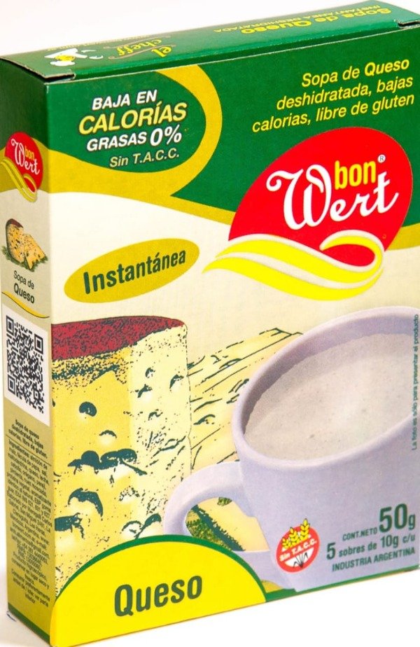 Producto - SOPA QUESO BON WERT