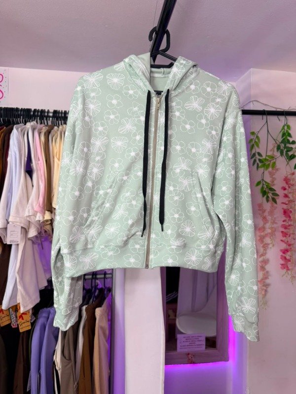 Producto - Campera Darlon Floreada - 1