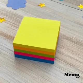 Producto - Cubo de notas neon Memo Fix