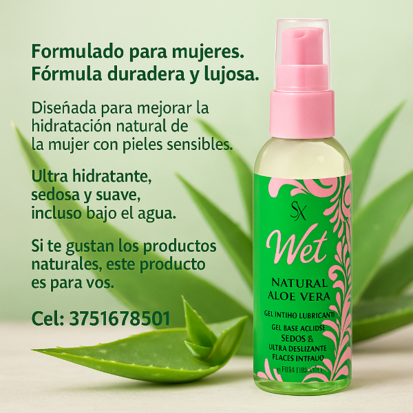 Producto - Gel Hidratante y Lubricante Aloe Vera Anal Vaginal y Oral 75ml Cod A16-11