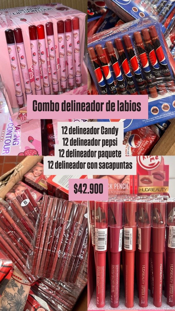 Producto - Combo delineador labios
