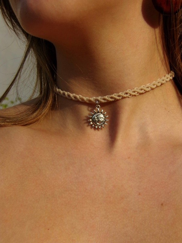 Producto - collar liso con dije