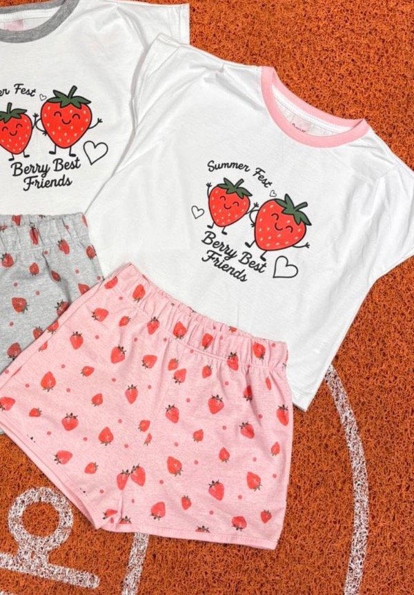 Producto - Conjunto pijama de frutilla