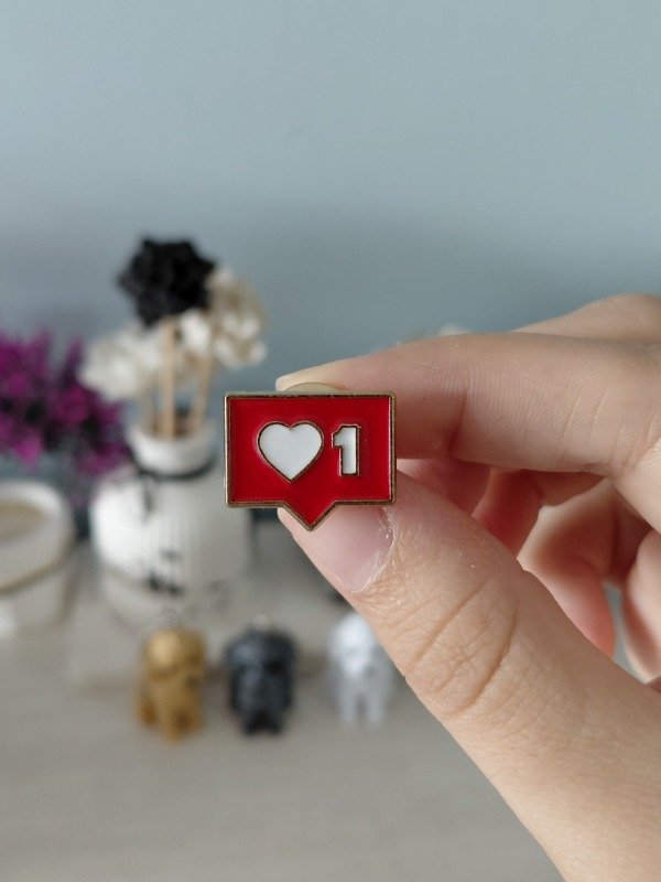 Producto - Pin metalizado - Like #2978