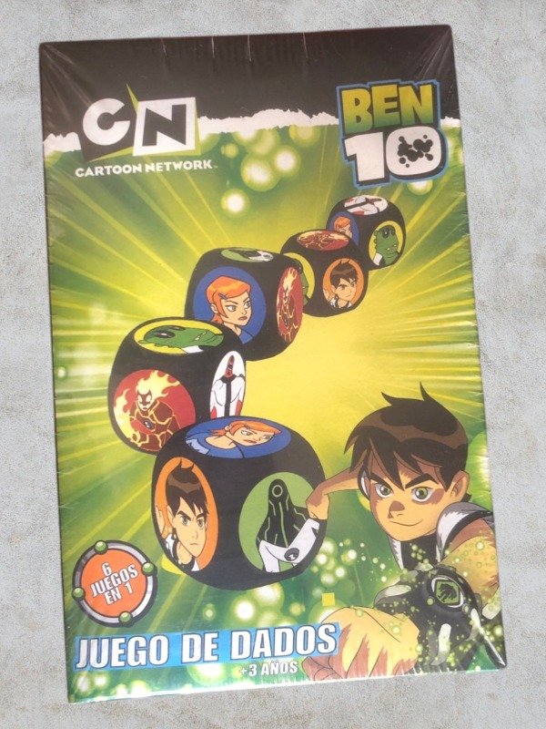 Producto - Juego de Dados Ben 10