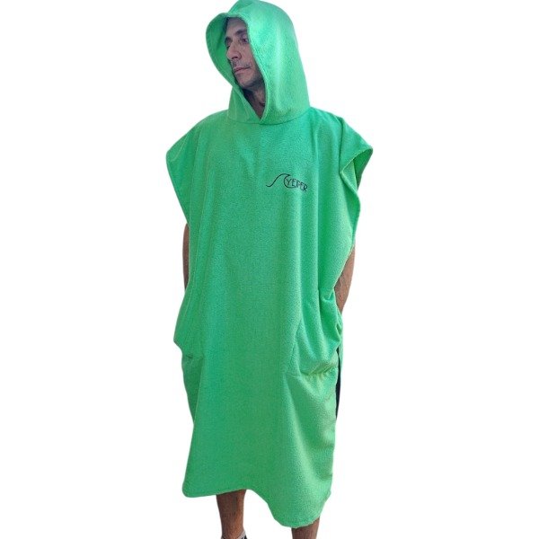 Producto - PONCHO CAMBIADOR - VERDE MANZANA - YEIPER