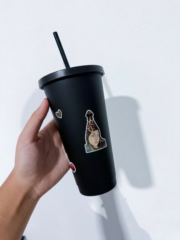 Producto - Vaso personalizado con stickers