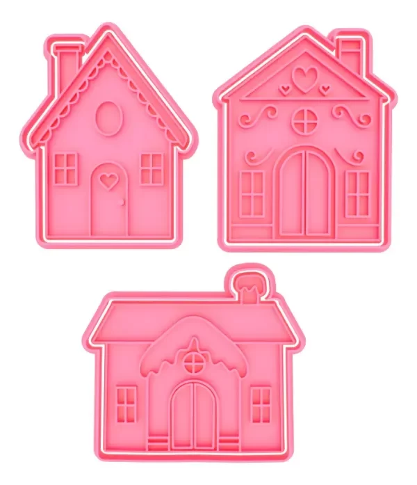 Producto - Set x 3 Cortante con Stamp Casitas 1 - ei