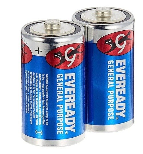 Producto - Pilas Eveready D Azul Grande (x2 uni.)