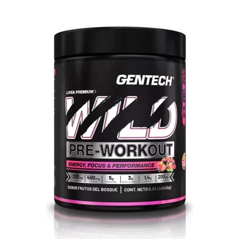 Producto - Pre Workout Wild Gentech X 400g
