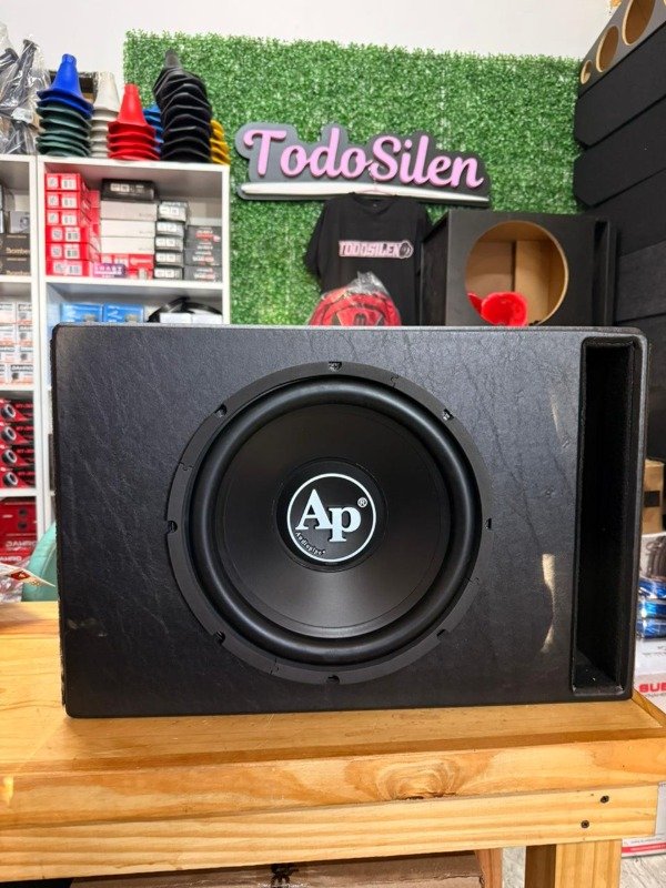 Producto - SUBWOOFER AUDIOPIPE 12 PULGADAS 300RMS DOBLE BOBINA CON CAJON MDF SLOT