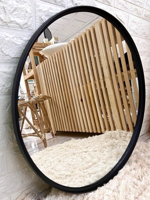 Producto - ESPEJO REDONDO SIMIL HIERRO 60cm