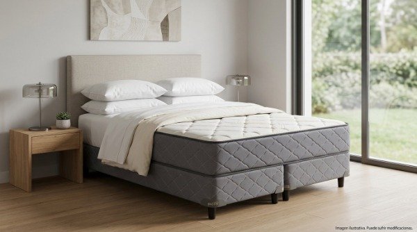 Producto - Sommier y Colchón Piero Nirvana 200x180 + 2 Almohadas de regalo - 0