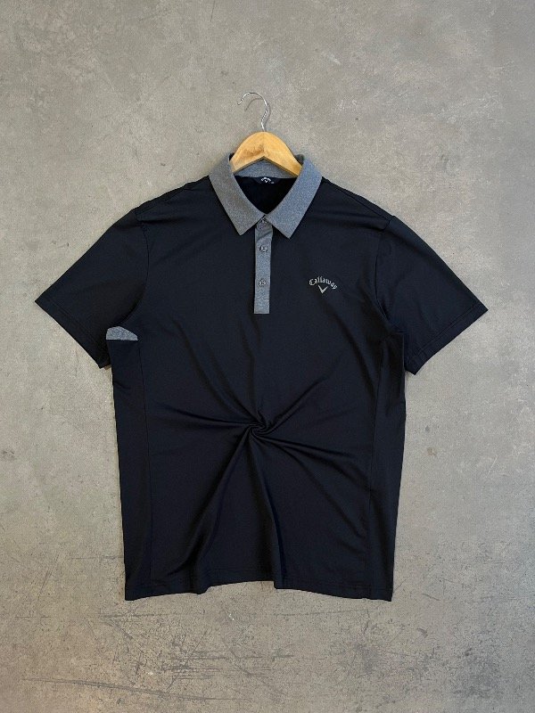 Producto - CHOMBA DEPORTIVA CALLAWAY, FULL BLACK (L)