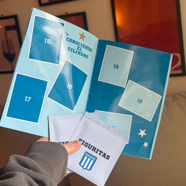 Producto - ÁLBUM DE FIGURITAS personalizado Racing - 1