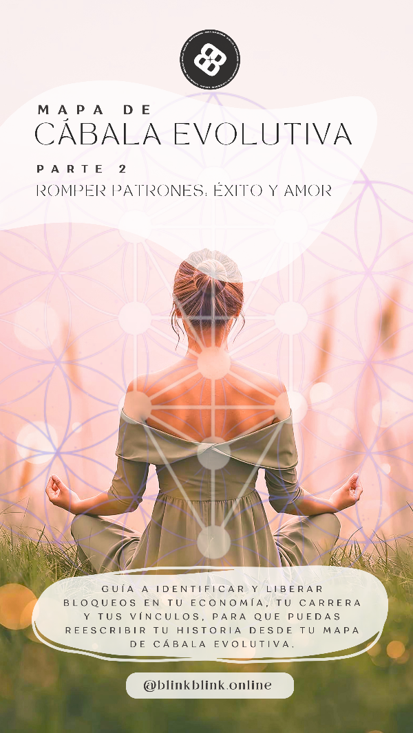 Producto - Ebook "Mapa de Cabala Evolutiva - Parte 2 - Romper patrones. Exito y Amor"