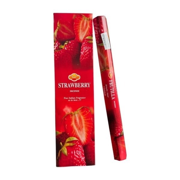 Producto - Sahumerios extra largos SAC frutilla x 6 unid.