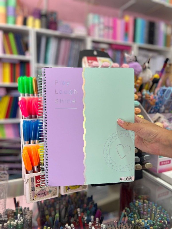 Producto - Cuaderno A4 play laugh shine - mooving