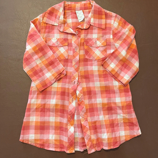 Producto - Camisa Cuadrados Rosa 8A