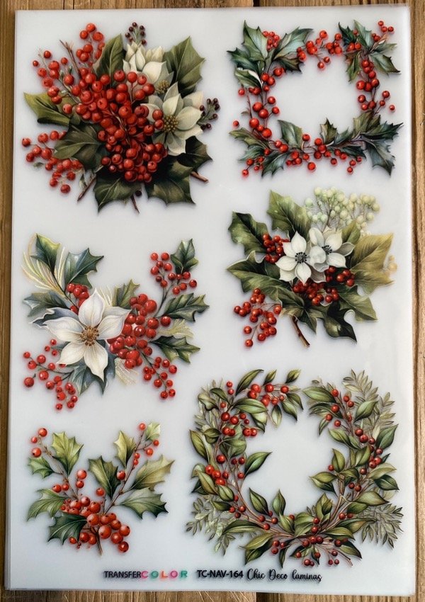Producto - TransferCOLOR A4 Navidad TC-164