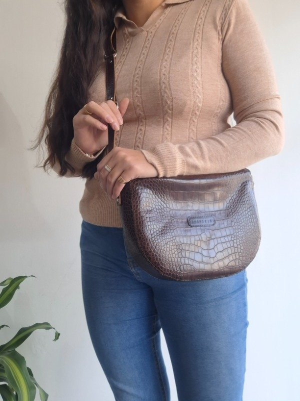 Producto - Bandolera Demi chocolate - 1
