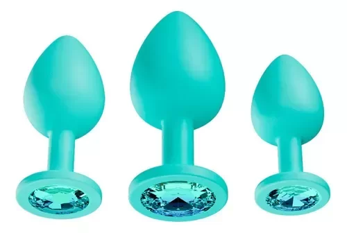 Producto - Plug silicona Large con joya