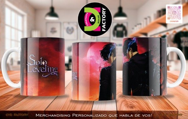 Producto - Taza - Anime - Solo Leveling - TZ-RT-BL-11OZ-146-ANM-SL