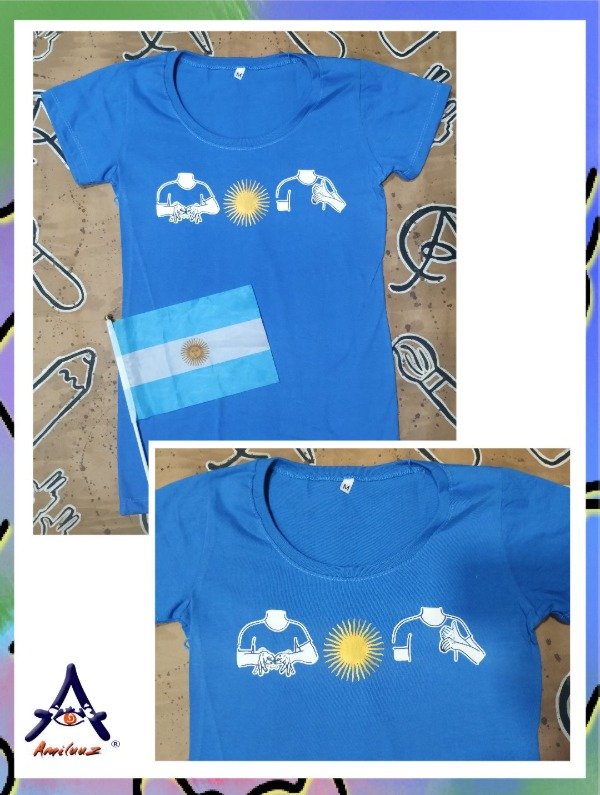 Producto - Remeras algodón unisex Malvinas  Arg - 7