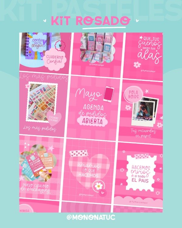 Producto - KIT ROSADO