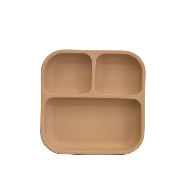 Producto - Plato con divisiones y sopapa - nude!