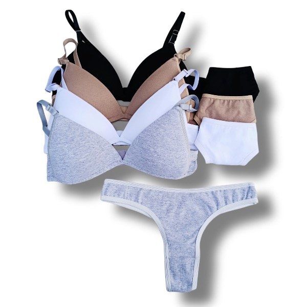 Producto - Conjunto Triángulo Algodón - x1