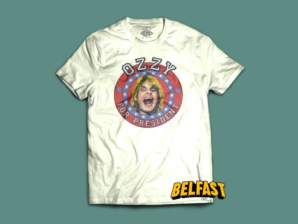 remera ozzy for president wh