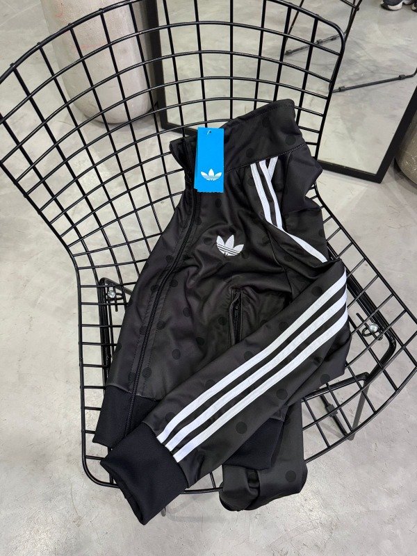 Producto - CAMPERA ADIDAS POLKA DOTS NEGRA - 2