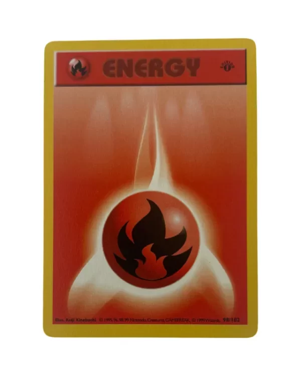 Producto - Pokemon Tcg Fire Energy 98/102 Base Set