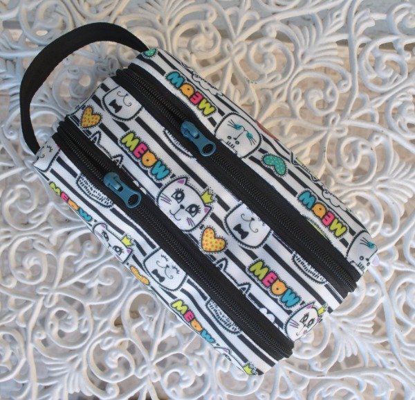 Producto - Cartuchera Doblecierre Gatitos