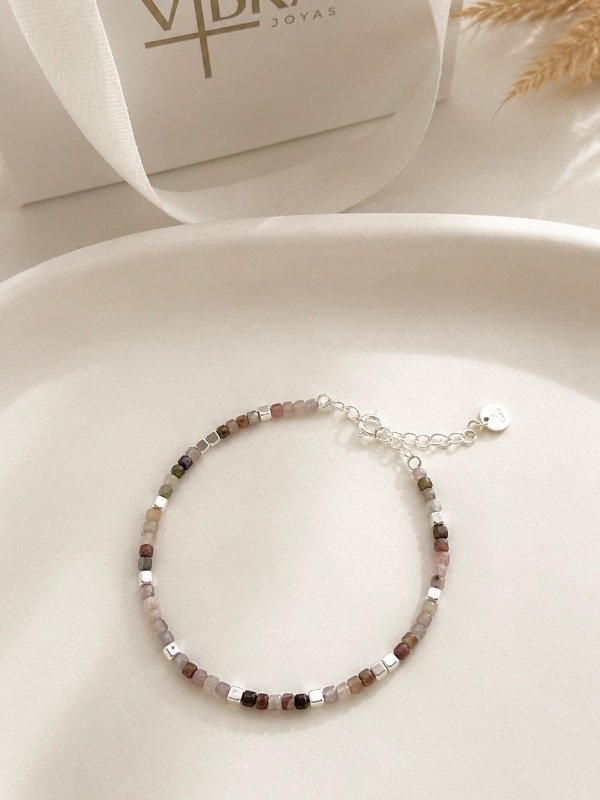 Producto - PULSERA CÚBICA TURMALINA