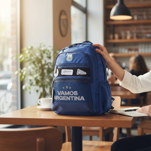 Producto - MOCHILA AFA 45X35X15 CM CON VARIOS BOLSILLOS