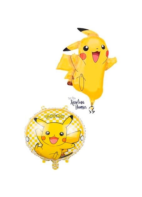 Producto - Set de Globos Pokemón y Deco Party . 47 Artículos - 2