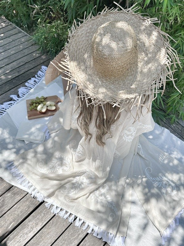 Producto - Pashmina blanca - 1