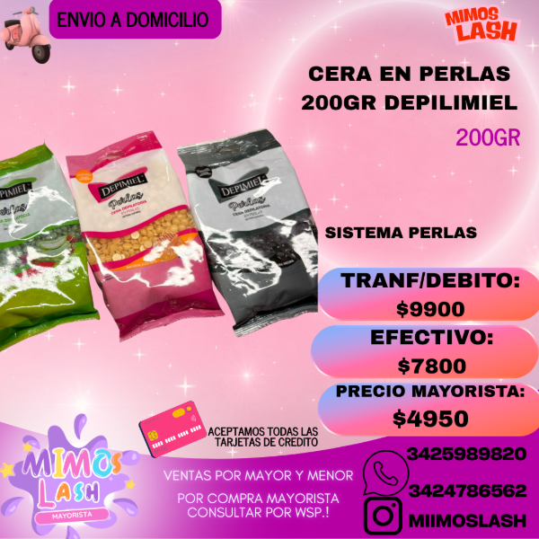 Producto - CERA DEPIMIEL EN PERLAS 200 G