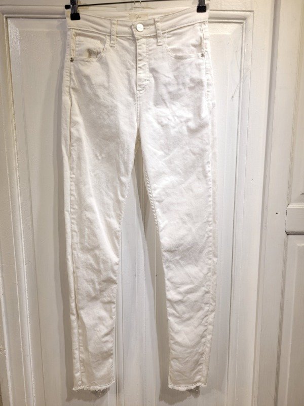 Producto - Jean SOFIA SARKANY chupin blanco EN SALE Talle 26 - PRECIO: 15X
