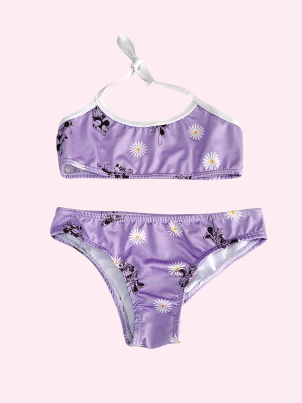 Producto - Bikini lila con minnie 4/5 años