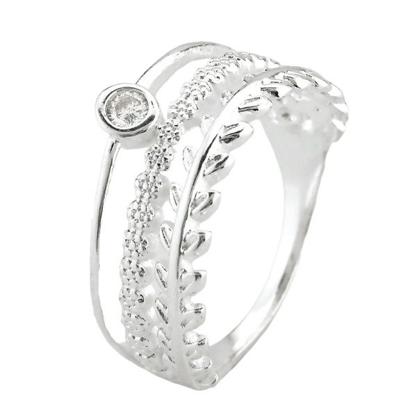 Producto - Anillo Triple Cubic Combinado