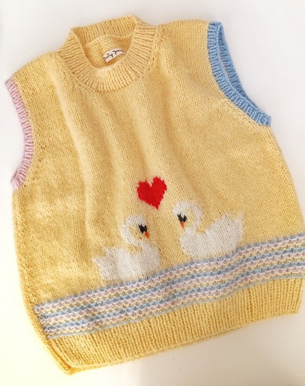 Producto - Chaleco Cisne - talle L