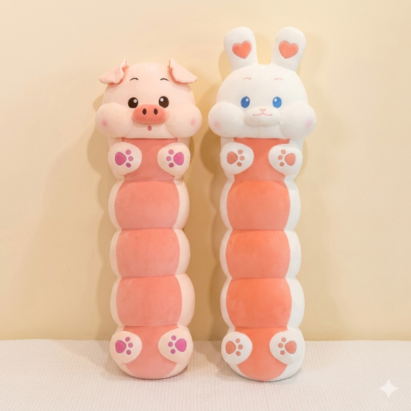 Producto - PELUCHE DE ANIMAL GUSANITO 65CM