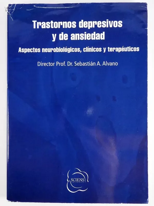 Producto - Sebastián Alvano Trastornos Depresivos Y De Ansiedad Sciens - 1