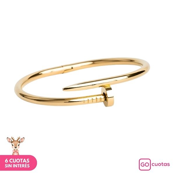 Producto - Esclava (Clavo) Cartier Juste un Clou Hipoalergénico Gold