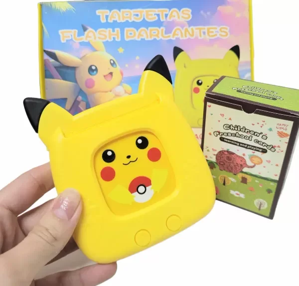 Producto - Aprende palabras USB con tarjetas - Spiderman Kitty Kuromi Pokemon