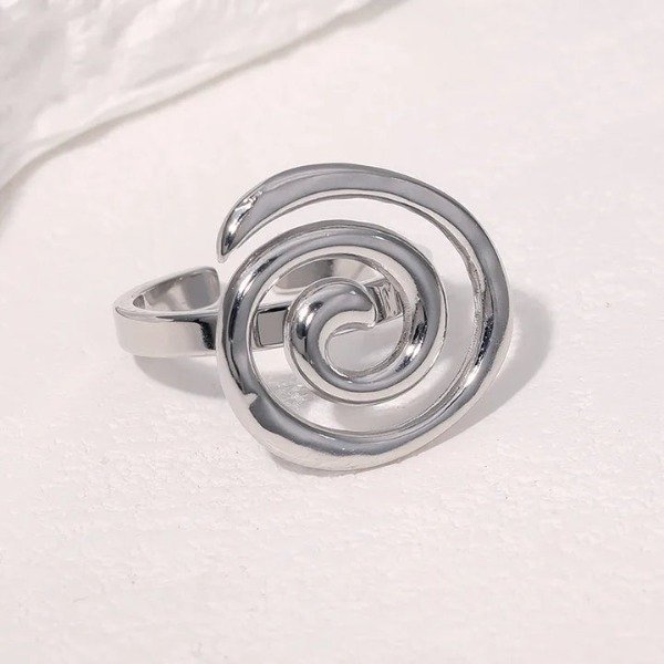 Producto - Anillo espiral silver